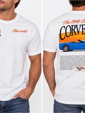 Chemistry The 1998 Chevrolet CORVETTE – High Power Graphic T-Shirt SZ LG-flaw